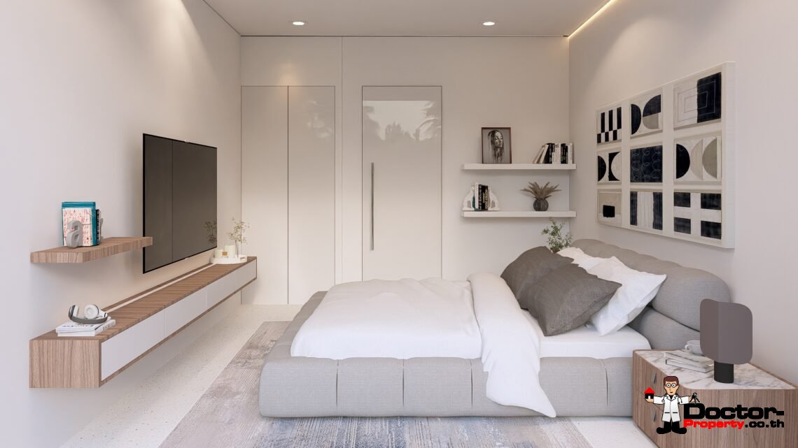 Tropical 1 Bedroom Pool Villa in Chaweng, Koh Samui – For Sale